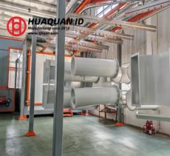 Compact Design Portable Powedr Spray Booth for on Site Powder Coating - Tianjin Huaquan Environmental Protection Technology Co., Ltd
