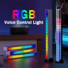 USB LED Night Light RGB Music Bar for Car Lamp PC Circuitry Design Pickup Rhythm Light - Image 1