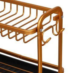 Kitchen Tableware Storage Racks Countertop Stainless Steel Dish Drainer Factory Outlets Dish Drying Rack - Image 2