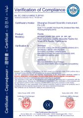 CE Certificate of Pipette certificate from Chongqing Drawell Instrument Co., Ltd.