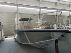 Finland Aluminum 25FT Centre Console Fishing Boat Seater 6 Width 2.5m Length 7.5m Origin China Folded Unfolded Trademark - Abelly International Limited