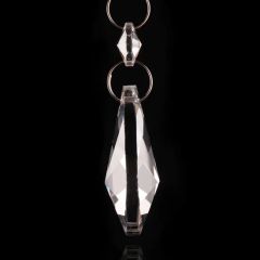 Clear Water-Drop Crystal Glass Chandelier Part MOQ 100PCS Type Beads Clarity Vvs Shape Animals Style Creative Trademark - Image 2