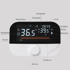 Smart Heating Thermostat Underfloor Smart Temperature Controller Modern - Image 2