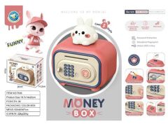 Wholesale Children s Password Safe Christmas New Year Plastic Cat Mini ATM Pink Piggy Bank Machine Toy Money Saving Box - Shantou S-Partner Toys Co., Ltd.