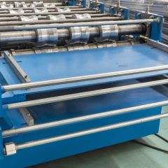Glazed Tile Roof Sheet Making Metal Roll Forming Machine Usage Roof Condition New Certification CE Trademark RollMac Model NO. - Image 3
