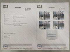 SGS-flag pole base certificate from Weihai Kawa Composite Products Co., Ltd.