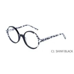 Boa-1177 High Quality Circular Optical Acetate Eyewear Circular Eyeglass Frames - Image 3