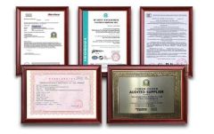 Certification certificate from Shandong Chengda Machinery Co., Ltd.