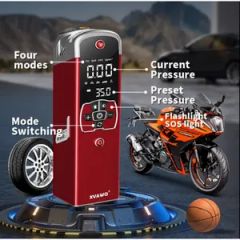 Versatile Car Home Tyre Inflator for Cars Bikes and Sports Equipment Use - Image 5
