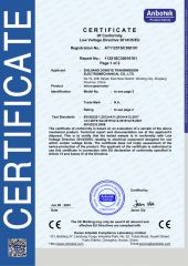 CE certifiate of micro gearmotor certificate from Zhejiang Dongye Transmission Electromechanical co.,Ltd