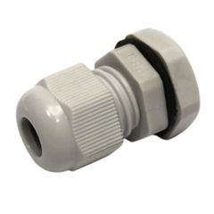 PVC Cable Gland Color Gray Material PVC Thread Length 5 cm Cable Diameter 25 mm Protection Class IP 65 Temperature Range -20 to 80 Degree - Image 1
