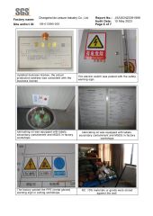 SGS certificate from Changsha Ido Leisure Industry Co., Ltd.