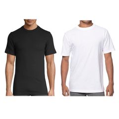 Mans Black White T Shirt - Image 4