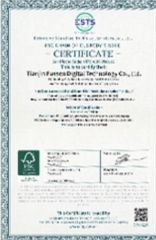 Our certificates certificate from ASunpro Light Industrial Products Inc.