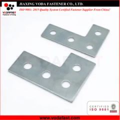 Vodafast Flat Plate Fitting with Holes Zinc Plated Origin China Sample Available HS Code 73269090 Trademark Vodafast Head Type L/T Shaped - Jiaxing Voda Fastener Co., Ltd.