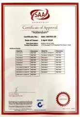 ASS ELECTRICAL 2 certificate of Guangzhou Only Modular House Co., Ltd. – certificate photo, supplier certificates section