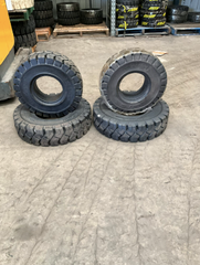 Factory Price Bias Industrial Tire Solid Rubber Forklift Tyres .Port tyre Mine mine tires engineering machinery radial tires block - Image 2