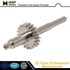Ihf Customized High Precision CNC Machining Parts Spline Spur Shaft with Blackening - Shenzhen Hefa Gear Machinery Co., Ltd.