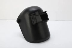 Full Face Protection Flip up Black PP Welding Mask Helmet Weight 241g Thickness 2mm Trademark OEM Origin Zhejiang Helmet Material - Image 3