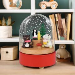 Animals Dining Wood Toy Music Box Creative Gifts Type Chess Scale Medium Origin Ningbo Material Wood Color as Photo Usage - Image 2