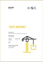 EN PUSH BAR EXIT DEVICE certificate from TOPUNION HARDWARE AND PLASTIC CO., LIMITED