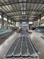 Good Quality FRP Flat Sheet Shape Arched Trademark YQS Origin Jiangsu Type Bent Tiles HS Code 3921909090 Length Max:11800mm - Suzhou SuMei New Material Technology Co., Ltd.