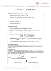 CE Certificate certificate from Newindu Construction Engineering (Shanghai) Co., Ltd.