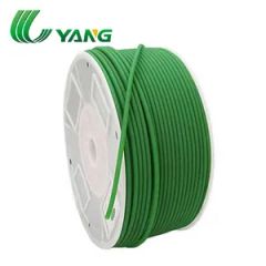 Uyang Belt Drive Transmission Belt Green Rough Surface Polyurethane Hollow Round Belt - Image 2