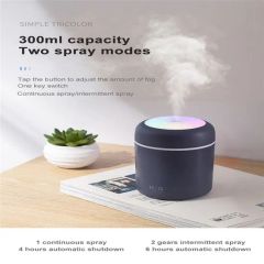 Christmas Humidifier 300ml Car Small Air Humidifier Aroma Diffuser Portable Smart Cool Mist USB Humidifiers Aroma Diffuser for Baby - Image 2