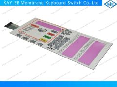 Anti-Static Multi-Color LED Transparent Window Keypad with Connector Switch for Industrial Control - Image 1