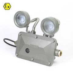 LED Explosion Proof Twin Head Emergency Exit Light for Marine Oil Field - Image 1
