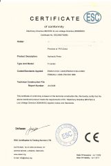 ESC certificate from Jinan Linteng Technology & Trade Co., Ltd.