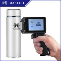 Portable Handheld Inkjet Date Coding Machine Fast Dry Ink 600dpi Resolution for Food Bags Packages for Flex Egg Printing - Image 1
