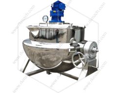 500liter Jacketed Mixer Jam Cooking Kettle Jelly Cooking Kettle 500L Cooking Kettle - Image 5
