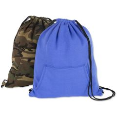 Drawstring Backpack Promotional Holly 210d Polyester Custom Logo Drawstring Bag - Image 2
