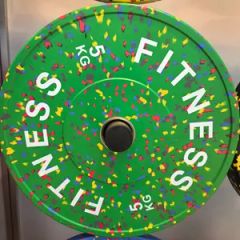 Custom Logo Rubber Fleck Weight Plates for Free Weight Training - Image 4