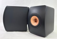 Wireless II KEF LS50 Bookshelf Speakers Pair Black - Image 3