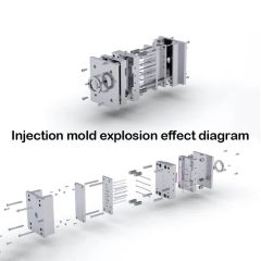 HVAC Systems Parts HVAC Line Set Plastic Injection Mold - Image 5
