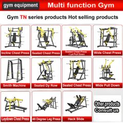 Fitness Equipment Plate Loaded Gym Trainer Strength ISO-Lateral Rowing Benches & Racks Machine Rower - Image 5