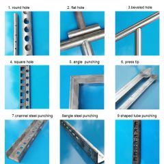 Gy-Steel Punching Machine Square Tube Punching Machine Pipe Tube Hole Punching Machine - Image 2