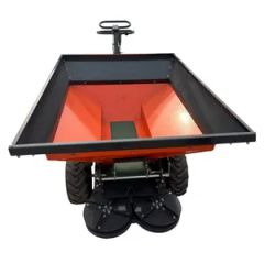 Self Propelled Fertilizer Spreader Smart Walk Behind Unit for Farm Agricultural Gasoline Fertilizer Spreader - Image 4