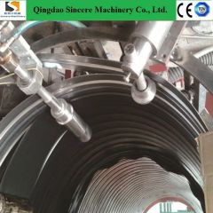 Steel Metal Ribs Reinforced HDPE Spiral Winding Corrugated Sewerage Pipe Extrusion/Making/Production Machines Lines 3000mm - Image 2