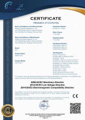 CE certificate from Zhejiang Zheli new material Co., LTD