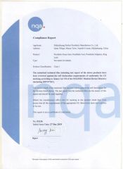 CE certificate from Shijiazhuang Perfect Prosthetic Manufacture Co., Ltd.