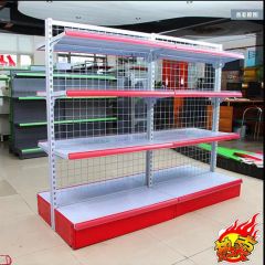 Retail Store Display Rack Shelves Metal Supermarket Shelf Rotary Fixed Origin China Condition New Trademark Weichi HS Code - Image 3