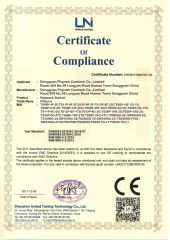 Network switch certificate from Dongguan Phynam Comtech Co., Ltd.