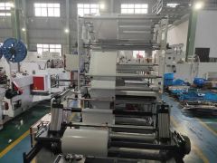 2 Line PLA PE OPP Hot Side Sealing Punching Bag Making Machine - Image 2