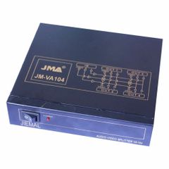 Audio Video Splitter Video Input Count 2 Video Output Count 4 Power Consumption 3w Audio Input Channels 2 Dimensions - Image 1