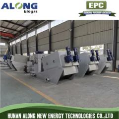 Screw Stacked Type Biogas Slurry Sludge Dewatering Machine Solid Liquid Separator Spiral Dehydrator - Image 4