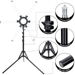 Photography Lighting Beauty Soft Lighting LED Star Video Lamp for Live Stream - Image 1